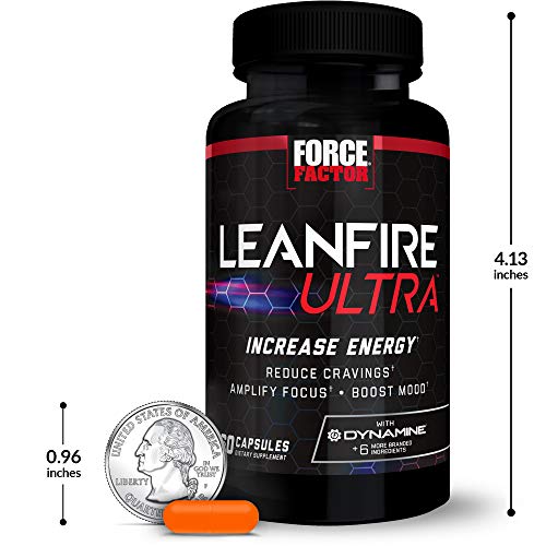Force Factor Lean Fire Ultra Thermogenic Fat Burner Booster and A...