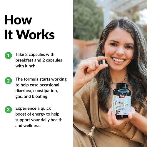 Force Factor ProbioSlim Extra Strength Probiotic Supplement for W...