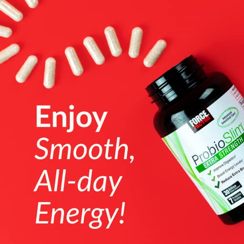 Force Factor ProbioSlim Extra Strength Probiotic Supplement for W...