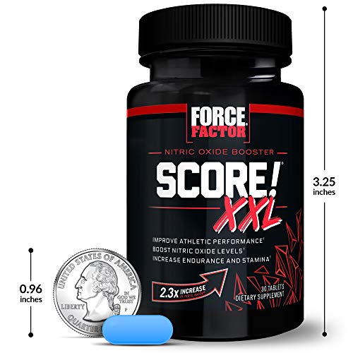 Force Factor Score! XXL, 3-Pack, Nitric Oxide Booster Supplement ...