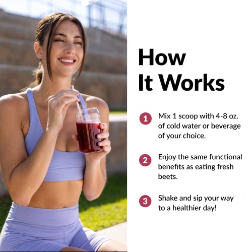 Force Factor Total Beets Organic Beetroot Powder, Beet Root Powde...