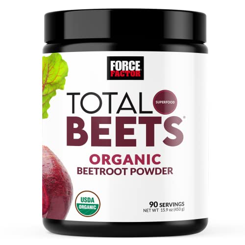 Force Factor Total Beets Organic Beetroot Powder, Beet Root Powde...