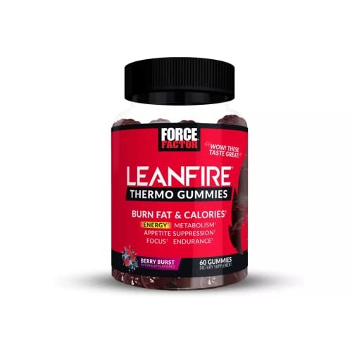 LeanFire Thermo Gummies with B12 Vitamins, Caffeine, & Green Coff...