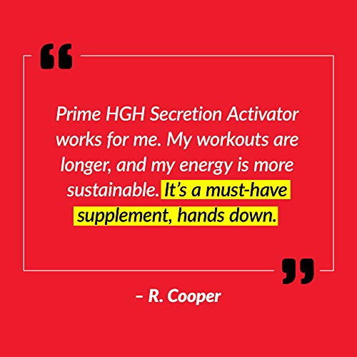 Prime HGH Secretion Activator Supplement for Men with L-Arginine ...