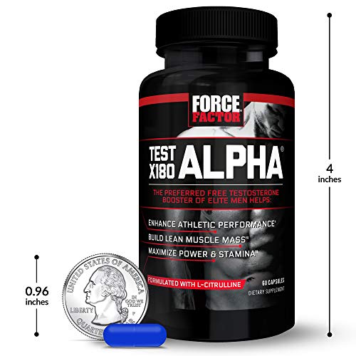 Test X180 Alpha Total T Boost for Men with Fenugreek...
