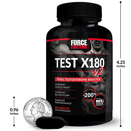 Test X180 v2, 2-Pack, T Boost for Men, Testosterone ...