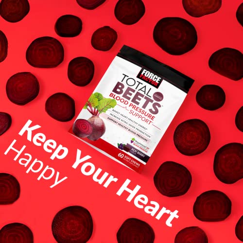 Total Beets Blood Pressure Support Supplements with Beet Powder, ...