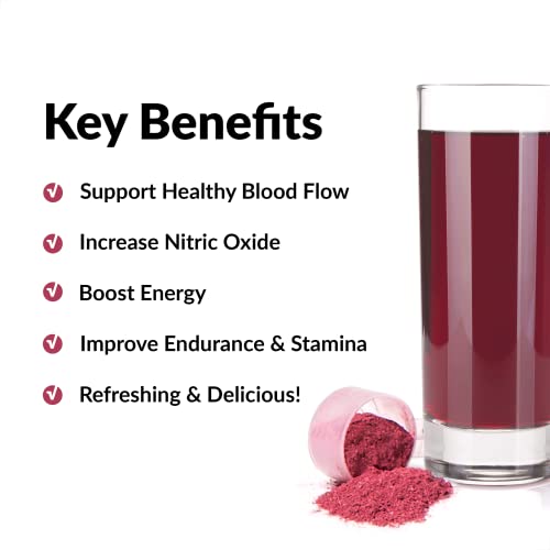 Total Beets Drink Mix Superfood Powder with Nitrates to Support C...