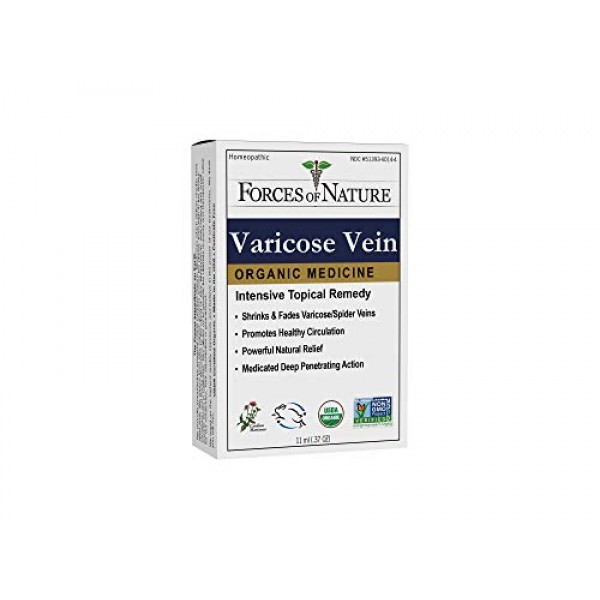 Forces of Nature -Natural, Organic Varicose Vein Treatment 11ml...