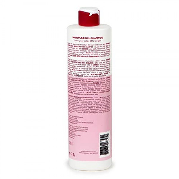 Framesi Color Lover Moisture Rich Shampoo, 16.9 fl oz, Sulfate Fr...