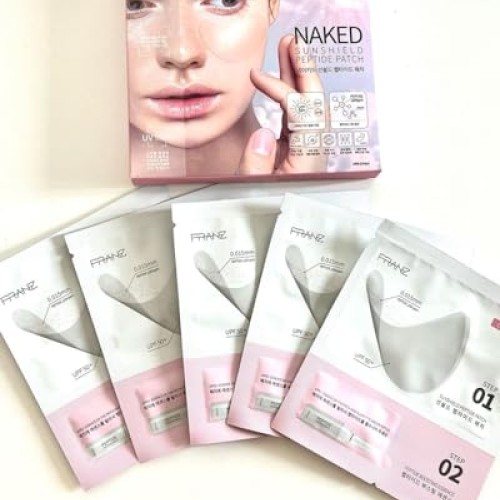 FRANZ Naked Sunshield Peptide Patch for Sun Care - over 98% UV Pr...