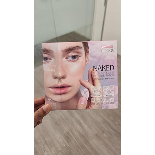 FRANZ Naked Sunshield Peptide Patch for Sun Care - over 98% UV Pr...