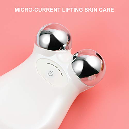 Frcolor Mini Face Massager Microcurrent Facial Toning Device for ...
