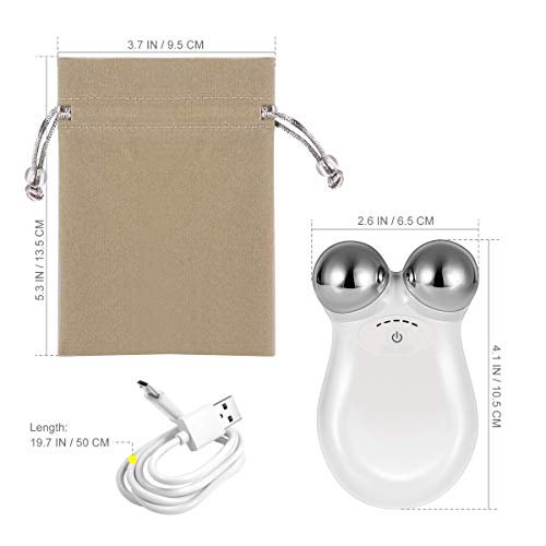 Frcolor Mini Face Massager Microcurrent Facial Toning Device for ...