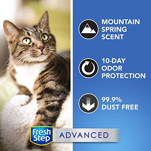 Fresh Step Advanced Extreme Clumping Cat Litter with Odor Control...