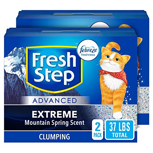 Fresh Step Advanced Extreme Clumping Cat Litter with Odor Control...