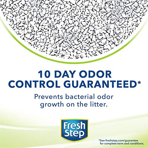 Fresh Step Simply Unscented Lightweight Clumping Cat Litter, 15.4...