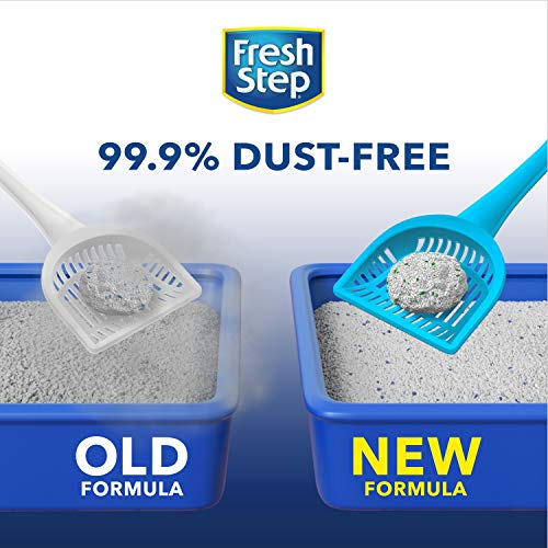 Fresh Step Simply Unscented Lightweight Clumping Cat Litter, 15.4...