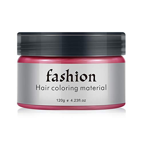 Fshinging DIY Hair Color Wax Mud Cream Disposable Hair Wax Dye Ha...