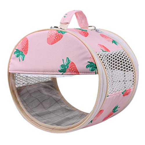 FUCHU Hamster Carrier Bag Small Animal Portable Sugar Glider Outg...
