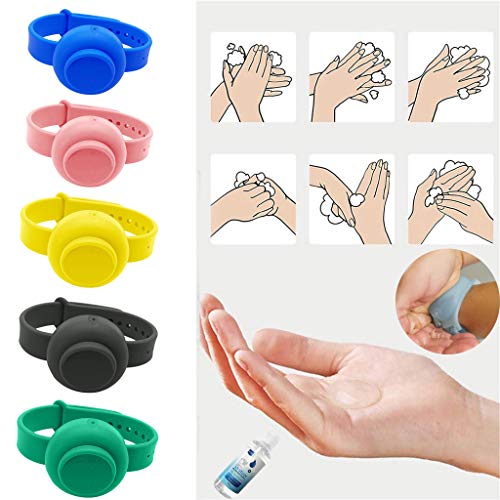 Cute Hand Bracelet for Adult Kid Liquid Wristband Hand Dispenser ...