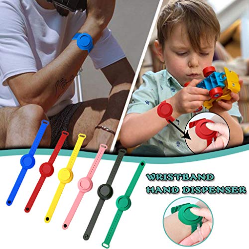 Cute Hand Bracelet for Adult Kid Liquid Wristband Hand Dispenser ...