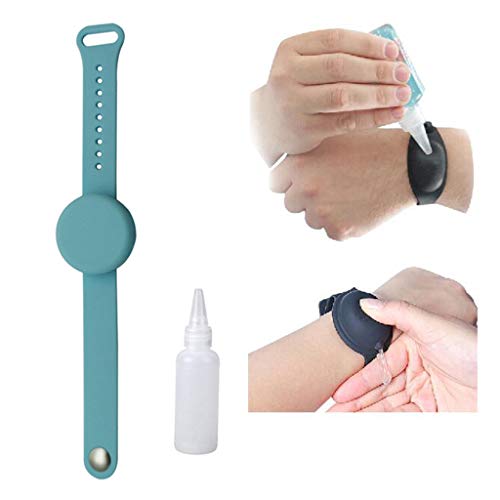 Fudule Hand Bracelet Dispenser Gel Holder Wristband Adult Kid Liq...