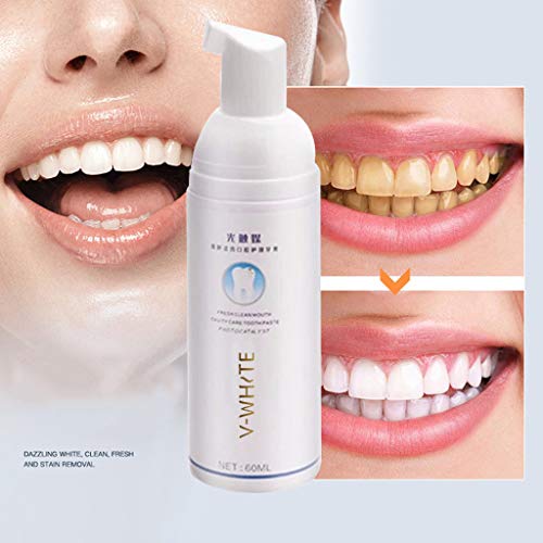 Fullfun Tooth Mousse Foam Toothpaste Remove Bad Breath Tooth Stai...