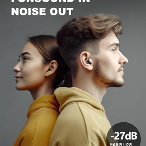 Ear Plugs for Sleeping Noise Reduction Reuseable, Concerts, Focus...