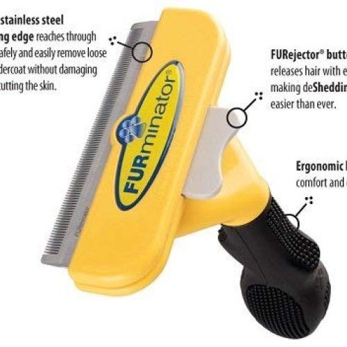 FUR DeShedding Tool Short Hair and Long Hair for Large Dogs Long...