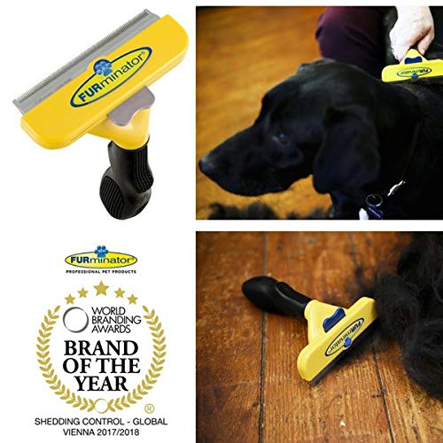 FUR DeShedding Tool Short Hair and Long Hair for Large Dogs Long...