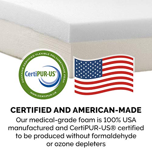 Furhaven Memory Foam Pet Bed for Dogs and Cats - L Chaise Sofa Tw...