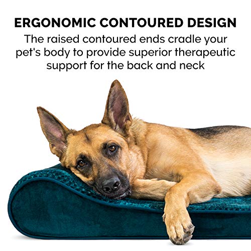 Furhaven Orthopedic Pet Bed for Dogs and Cats - Luxe Lounger Mink...