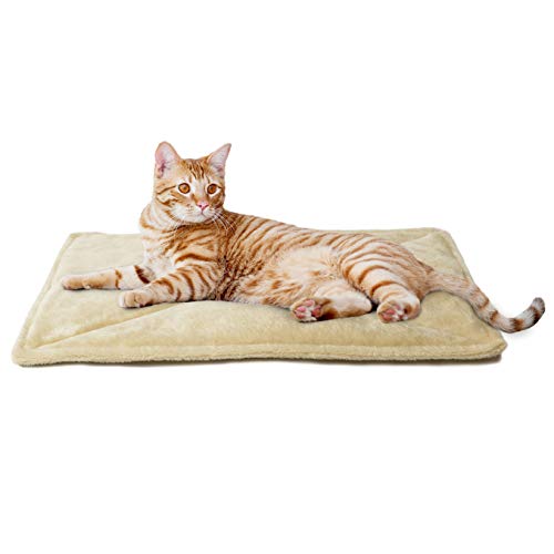 Furhaven Pet Bed for Dogs and Cats - ThermaNAP Quilted Faux Fur S...