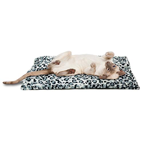 Furhaven Pet Bed for Dogs and Cats - ThermaNAP Quilted Faux Fur S...