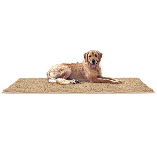 Furhaven Pet Bed Mat for Dogs and Cats - Muddy Paws Absorbent Che...