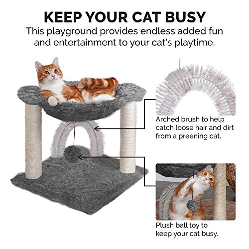 Furhaven Pet Furniture for Cats and Kittens - Tiger Tough Small C...