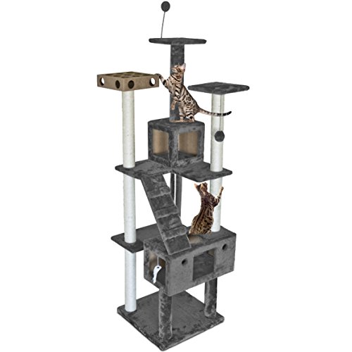 Furhaven Pet Furniture for Cats and Kittens - Tiger Tough Cat Tre...