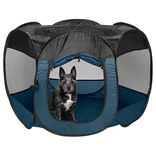 Furhaven Pet House for Dogs and Cats - Indoor-Outdoor Pop Up Play...