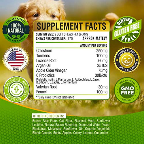FurroLandia Allergy Relief Immune Supplement for Dogs - Seasonal ...