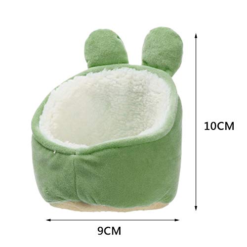 FURUN Hamster Bed Warmer Winter Small Animal Plush House Cave Cus...