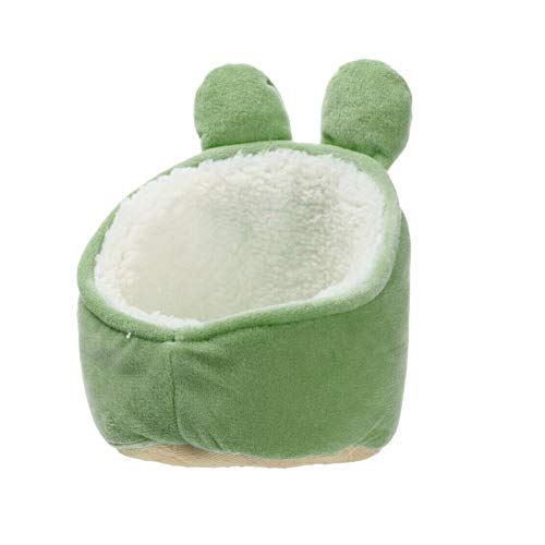 FURUN Hamster Bed Warmer Winter Small Animal Plush House Cave Cus...