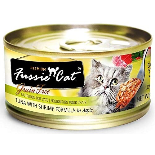 Fussie Cat Premium Can Wet Food Variety 12 Pack 4 Tuna with Anc...