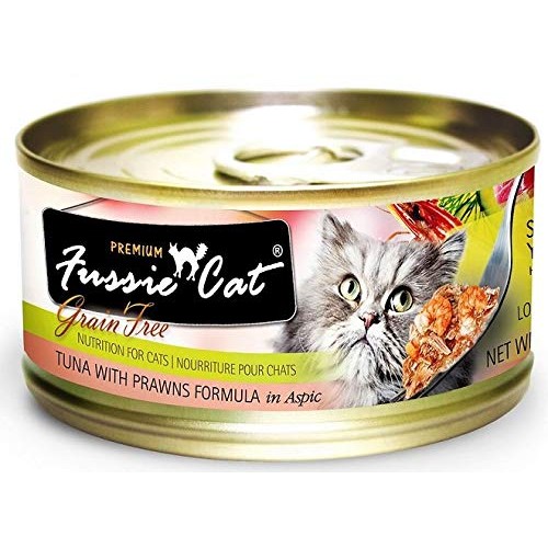 Fussie Cat Premium Can Wet Food Variety 12 Pack 4 Tuna with Anc...