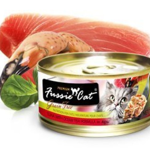 Fussie Cat Premium Grain Free Canned Cat Food 3 Flavor Variety Bu...