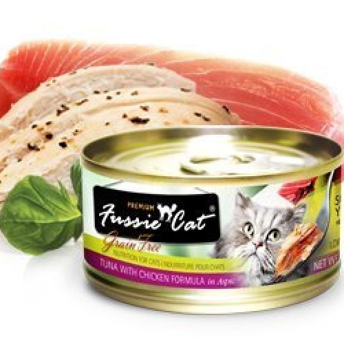 Fussie Cat Premium Grain Free Canned Cat Food 3 Flavor Variety Bu...