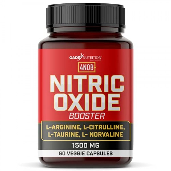 Nitric Oxide Booster Supplement 1500mg with L Arginine, L Citrull...