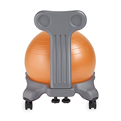 Gaiam Kids Balance Ball Chair - Classic Childrens Stability Ball...