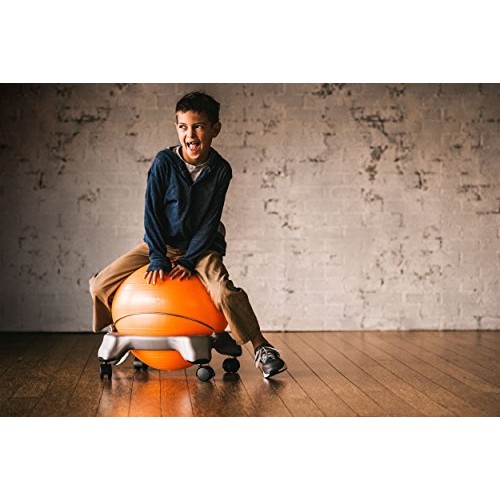 Gaiam Kids Balance Ball Chair - Classic Childrens Stability Ball...