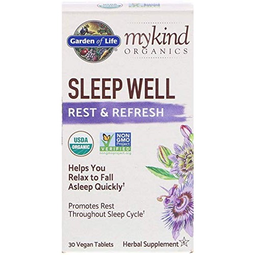 Garden of Life, MyKind Organics, Sleep Well, Rest & Refresh, 30 V...